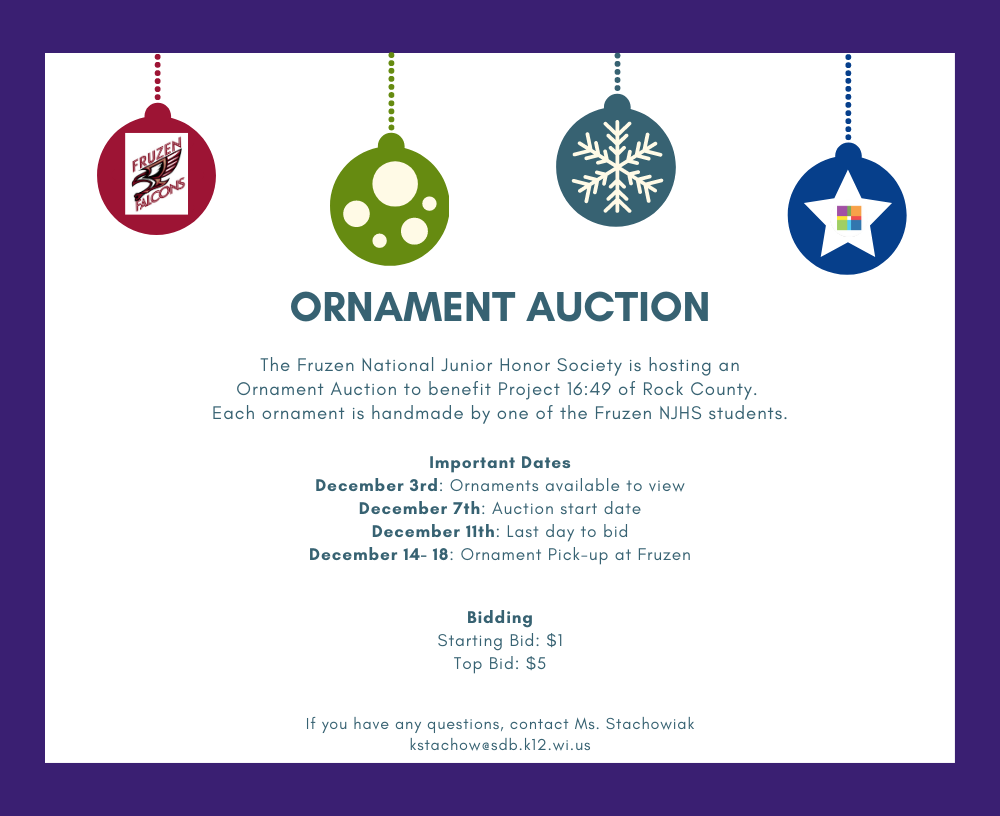 Ornament Auction 